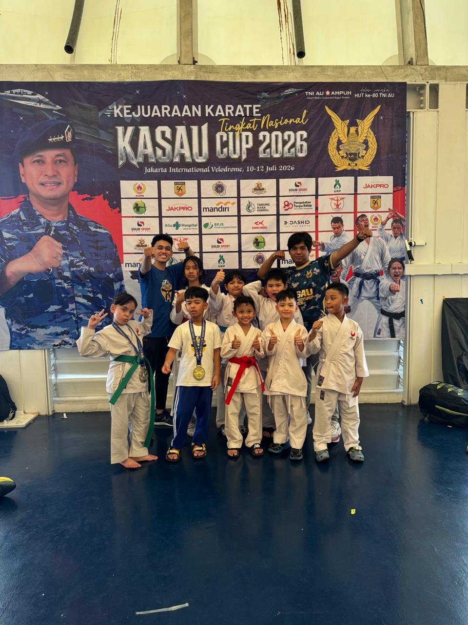 KASAU Cup 2026: Kejuaraan Karate Nasional Diikuti Ribuan Atlet, The Patriot Karate Turunkan 8 Atlet Terbaik